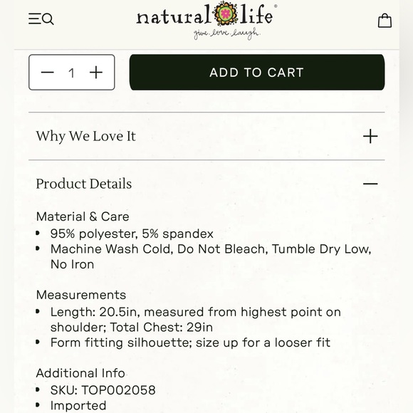 NATURAL LIFE Floral Ruched Blouse - Brown, Pink, Blue - Picture 8 of 8